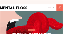 Desktop Screenshot of mentalfloss.com